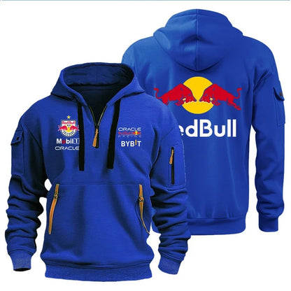 2025 High Quality Red Bull Motorcycle Sports Hoodie Outdoor Sports Bicycle Jacket Men's Sports Coat.
