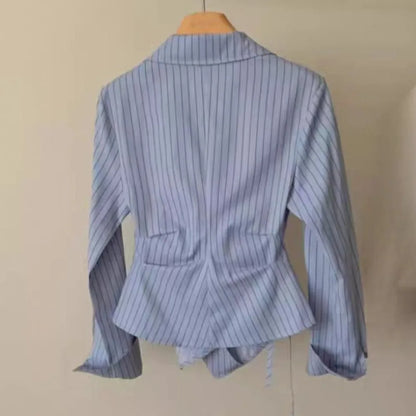 Spring Autumn Casual Striped Shirt Women Shirts Fashion Female Long Sleeve Slim Blouse Tops Office Lady Shirts.