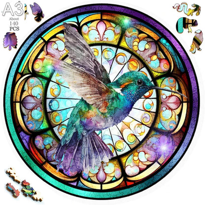 Cat Exclusive Design Intelligent Jigsaws Animal Puzzle Wood Irregular Elephant  Animal Wooden Puzzle for Adult Kids