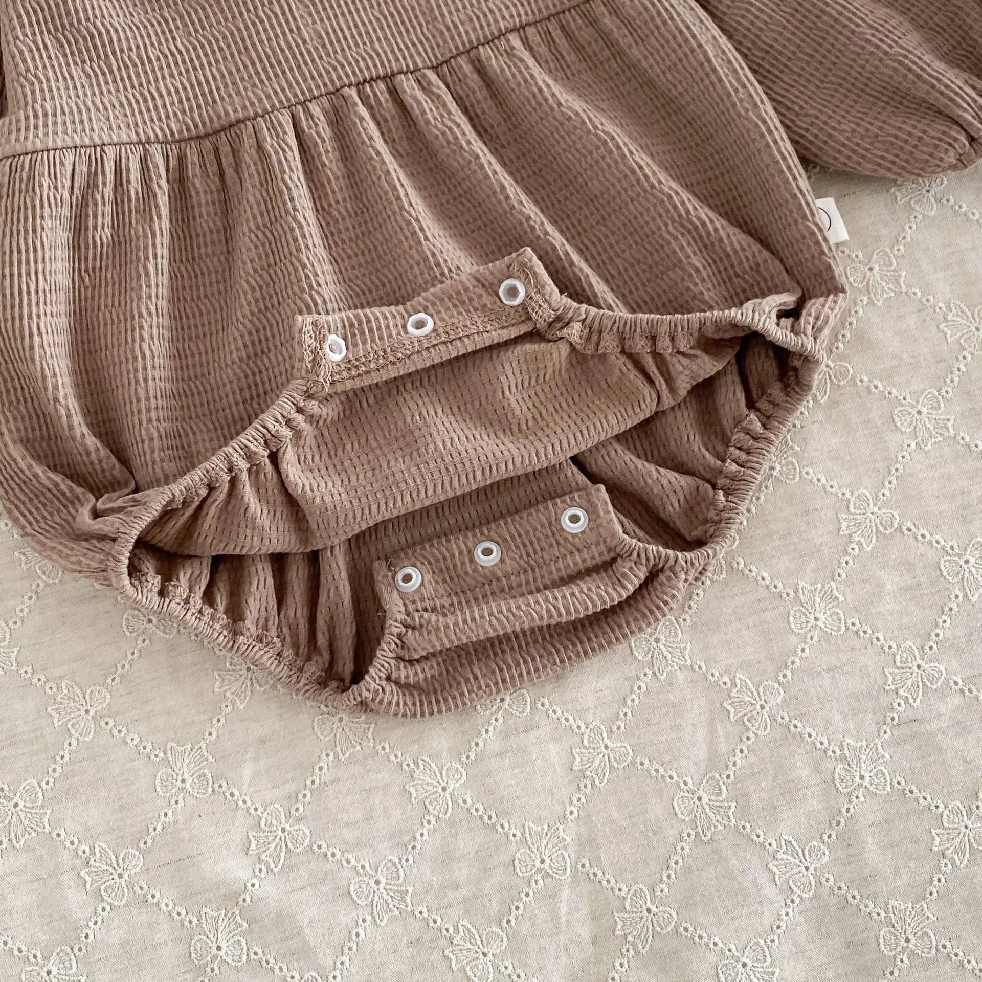 2PCS MILANCEL Frühling Baby Kleidung Spitze Kragen Säuglings Body Ein Stück Kleinkind Niedliche Prinzessin Outfit Kleidung für Neugeborene.