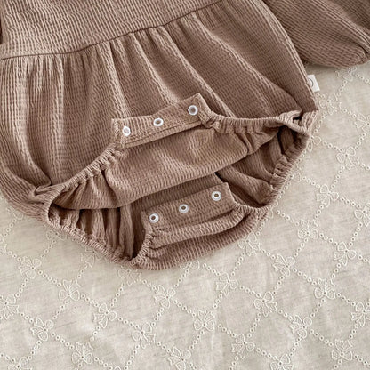 2PCS MILANCEL Frühling Baby Kleidung Spitze Kragen Säuglings Body Ein Stück Kleinkind Niedliche Prinzessin Outfit Kleidung für Neugeborene.