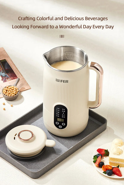 Automatic Soy Milk Machine Multifunctional Juicer Blender Home Wall Breaking Machine Soybean Milk Maker Breakfast Machine 220V.