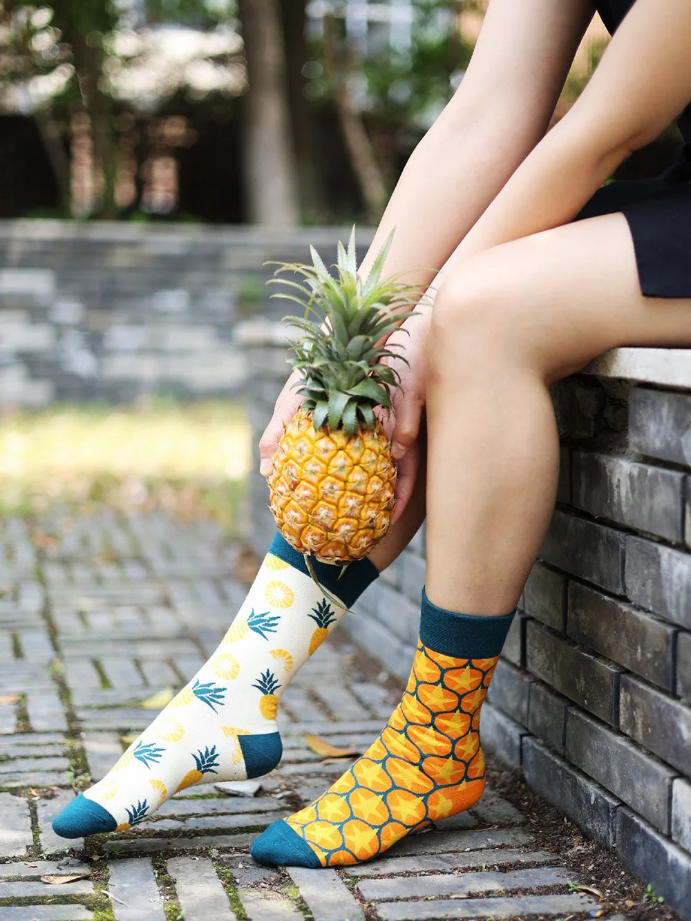 1 Pair Man Women Sock Original AB Tide Socks Colorful Cat Dog Koala Cow Cotton Socks Four Seasons Unisex Medium tube Socks Gift.