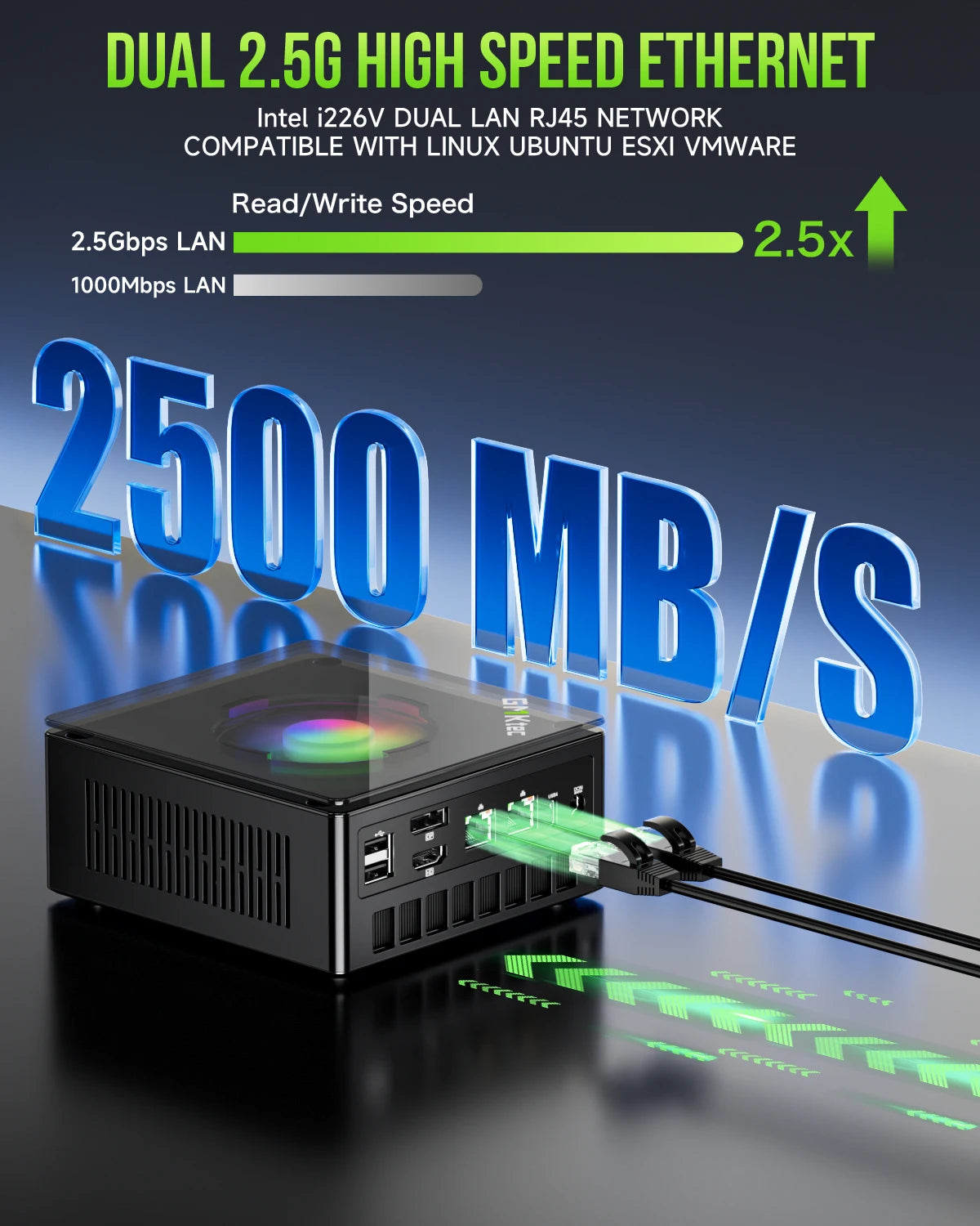 GMKtec Gaming Mini PC K11 K8 Plus M7 AMD Ryzen 9 8945HS 8845HS 6850H Computers PC Oculink WiFi 6 USB3.2 USB-C 4.0 BT5.2 DP HDMI.