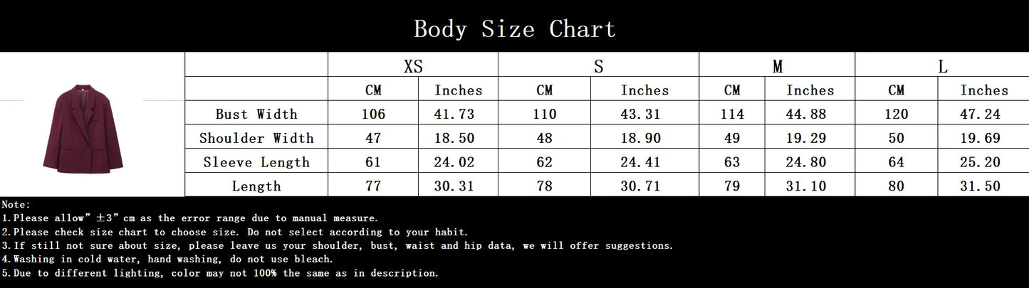 KONDALA Vintage Chic Office Lady Red Solid Women Suit Notched Single Button Pockets Blazer Straight Loose Pants Fashion 2025 Set.