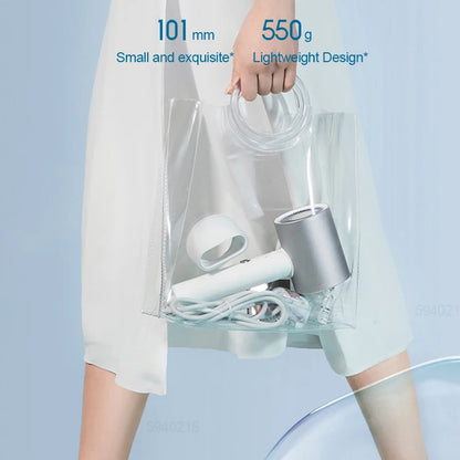 XIAOMI MIJIA H500 Water Ion Hair Dryer,Professional Negative Ionic Blow Hair Dryer,3 Temp & 2 Speed,220V CN Version With Adapter