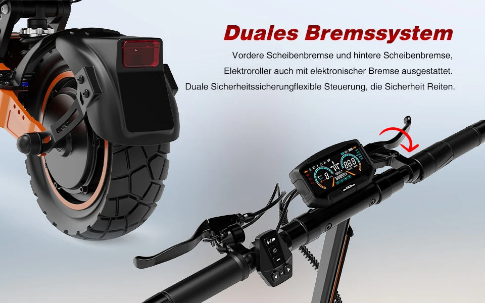 RCB electric scooter D7/D7 PRO ABE (premium version), NFC/ Turn Signal/APP, 500W Motor Peak 1600, 3 Speeds E Scooter for Adults.