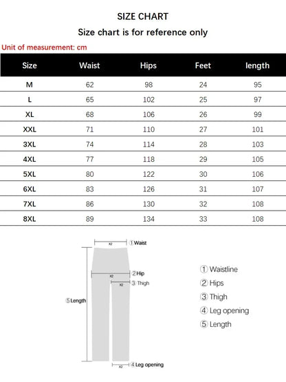 Spring Summer Jeans Men Fashion Tapered Harem Denim Pants Casual Jogger Baggy Jean Trousers Male Plus Size 5XL Streetwear.