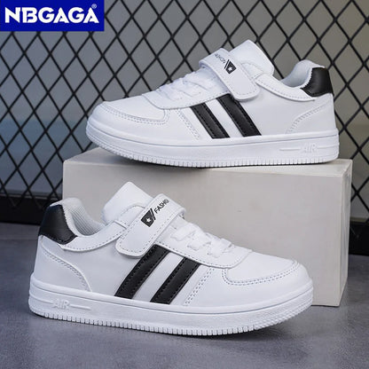 Boy Kids Sneakers White Shoes for Girls Sport Tenis Casual Children School Walking Running Shoes Non Slip Size 28-39.