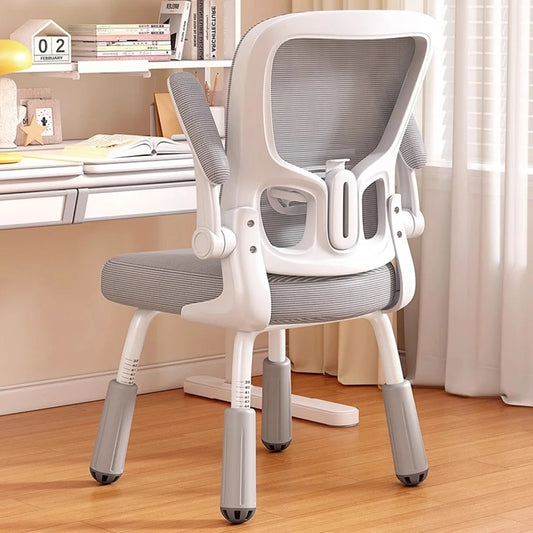 Computerstuhl, Heimsitz, Taille, Studentenschreibtisch, Arbeitsstuhl mit Lift und verstellbarer Rückenlehne