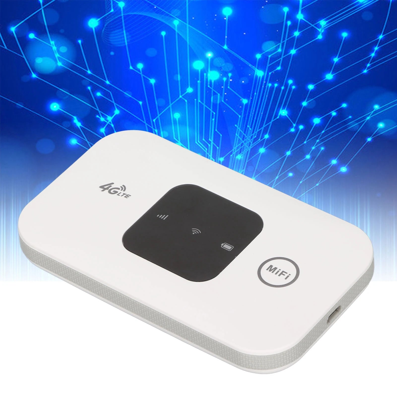 Portable Internet Hotspot 150Mbps High Speed SIM Card 4G Strong Coverage SIM Card Router for Home Office Travel.