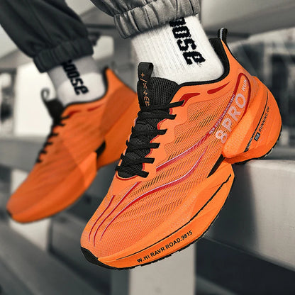 Neue männer Turnschuhe Hohe Qualität Carbon Platte Laufschuhe Stilvolle Atmungsaktive Casual Sportschuhe Männliche Trainer Tennis Schuhe