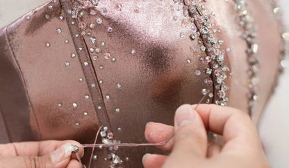 EDECPBM Maßgeschneiderte lange Abendkleider für besondere Anlässe, Vestidos De Fiesta, Luxus-Abschlussballkleider 2025, Hochzeitskleid