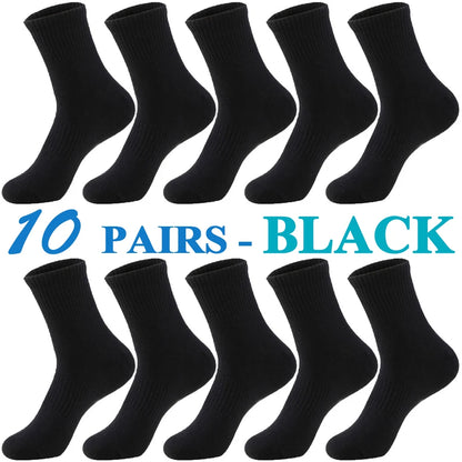 5 Pairs/Lot Running Socks Men Sports High Quality Cotton Colorful Outdoor Cycle Casual Breathable Long Sock Male Gifts 5 Styles