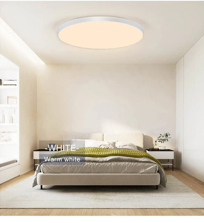 Intelligente LED-Deckenleuchte, 36 W, 50 W, dimmbar, moderne LED-Deckenleuchten mit APP-Fernbedienung für Schlafzimmer, Wohnzimmer.