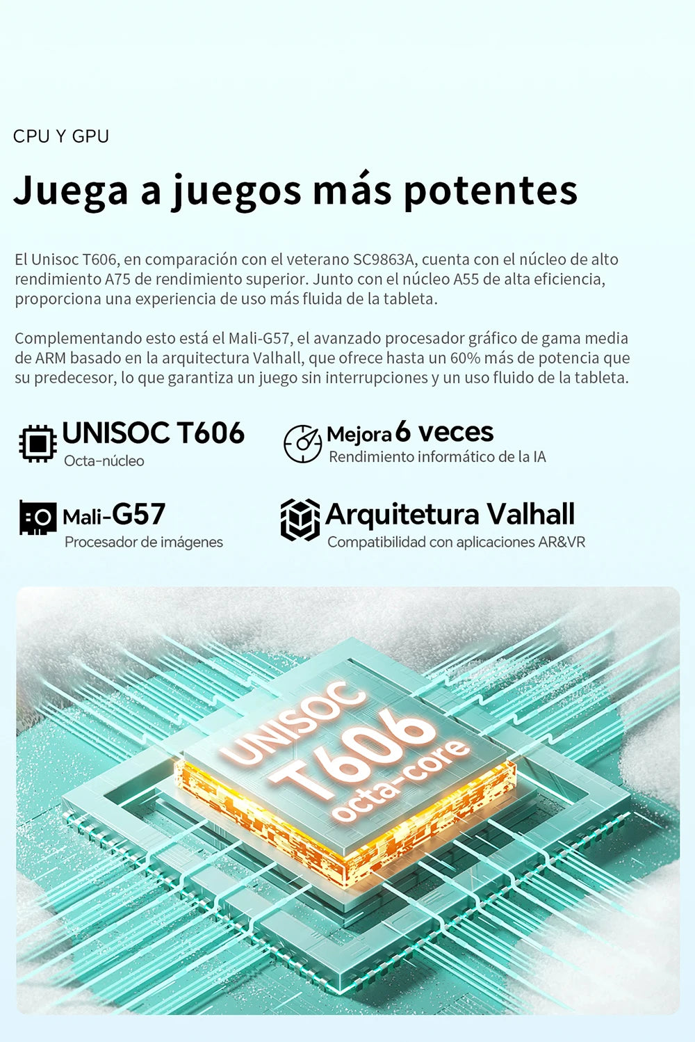 Teclast P30 Android 14 Tablet, 10.1 Inch, up to 12Gb Ram, 128Gb Rom, 1280X800 Ips, Unisoc T606, 8 Cores, 6000 Mah.