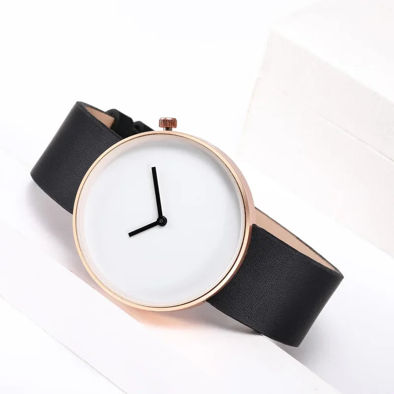 2025 Top New Women Watches Leather Dress Female Clock Luxury Brand Design Men Watches Fashion Couple Wirstwatches Reloj Mujer.