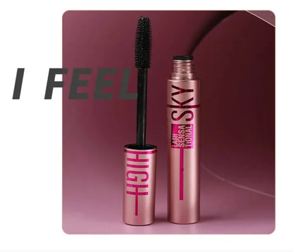 4D Silk Fiber Lash Mascara Lengthening Thick Curling Waterproof Mascara No Fading 24h Lasting Eye Lashes Brush Enhance Eyelashes.