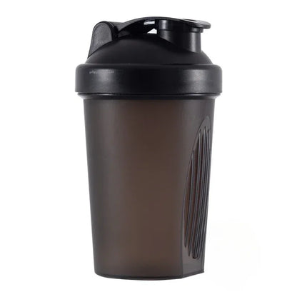 400ML Shaker Bottle with Stainless Ball BPA Free Plastic Protein Shakes Leakproof for Powder Workout Gym Sport.