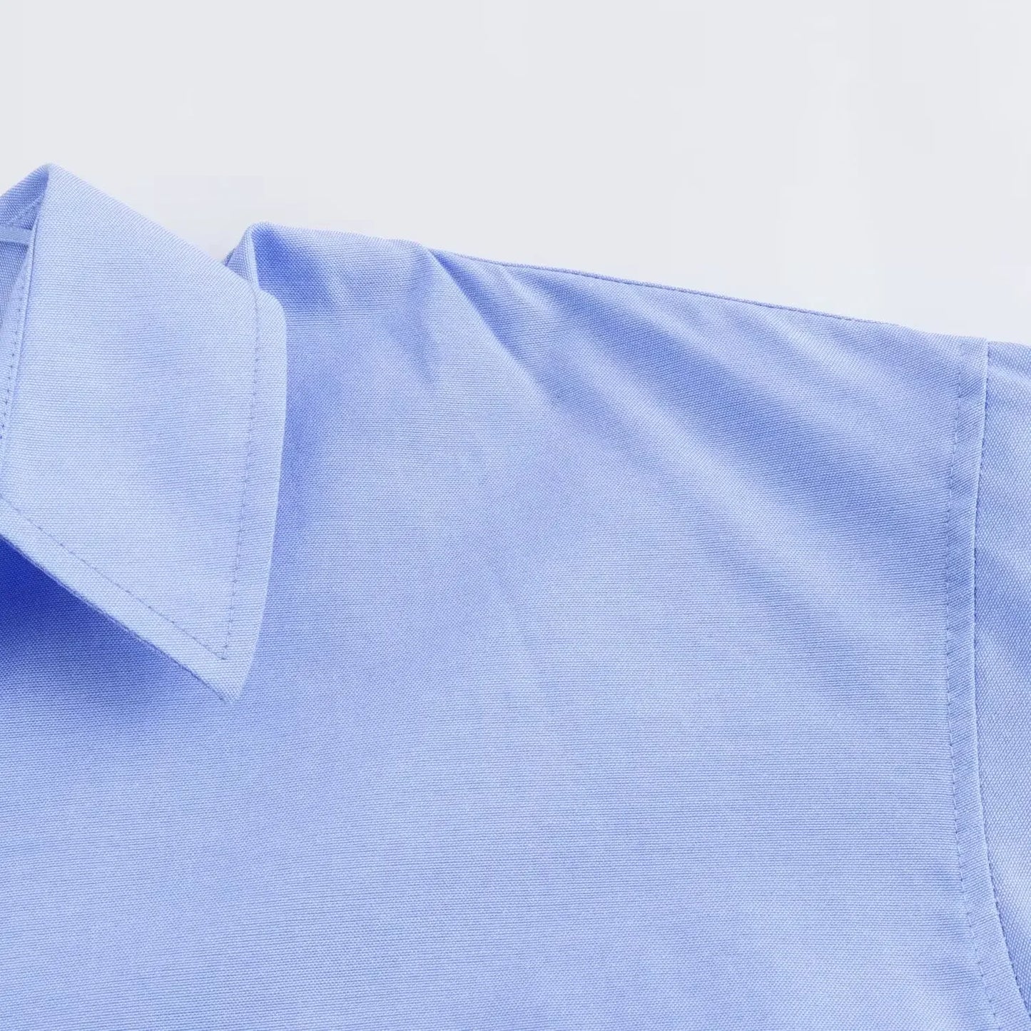 Women Fashion Spring Cotton Oxford Long Sleeve Single-breasted Lapel Blouse Street Clothing Shirt Chic Ladies Tops Mujer