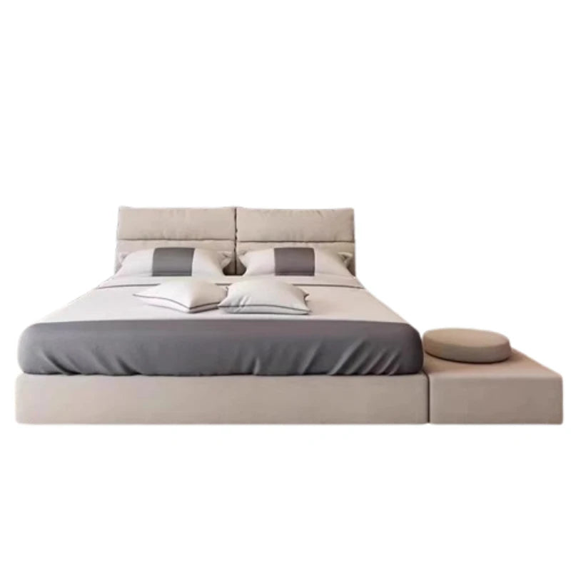 Ästhetik Minimalistisches Bett Nordisches Design Modisches High-End-modernes Bett Bequeme leichte Luxusqualität Cama De Casal-Möbel