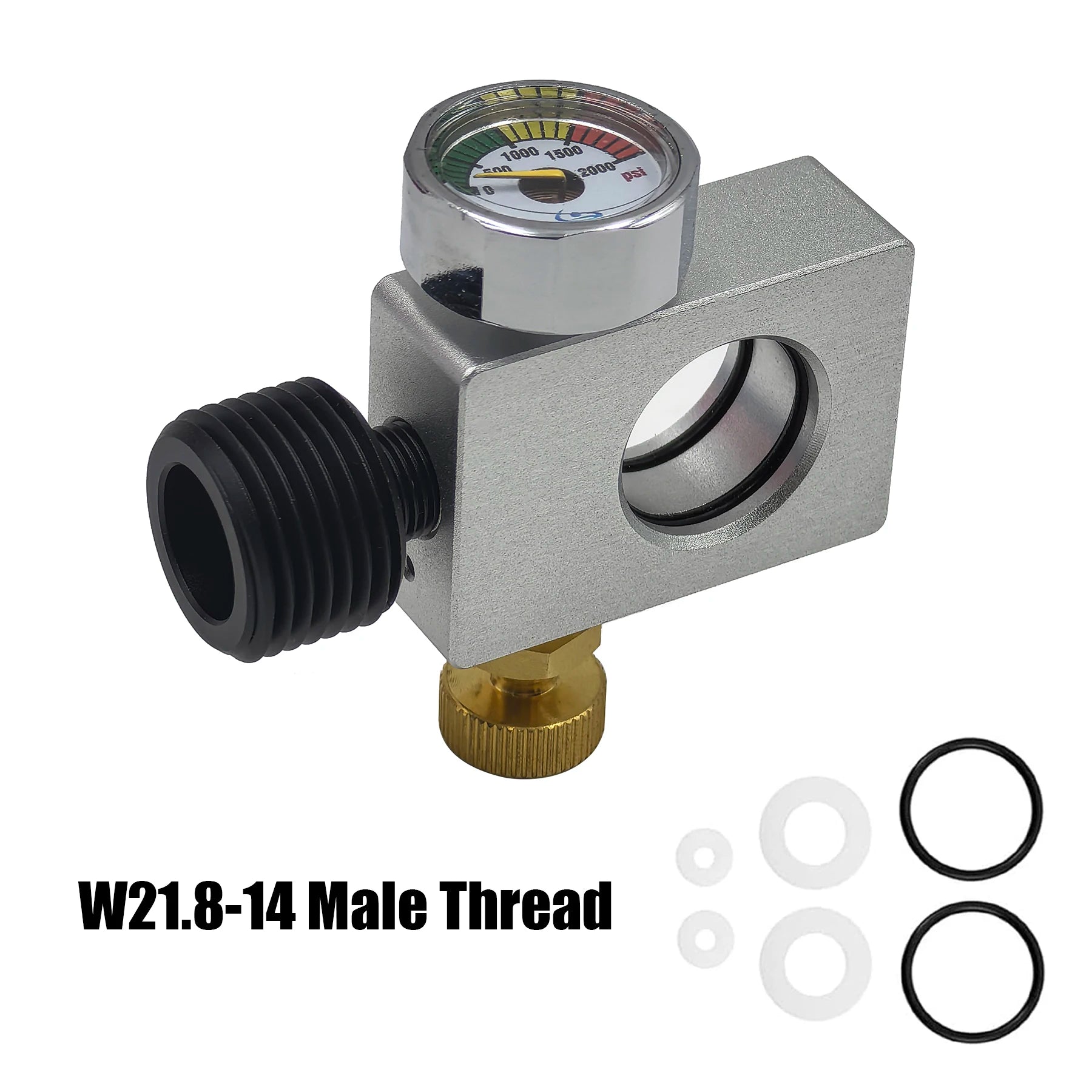 2023 Soda Water CO2 Cylinder Adapter Carbonator Refill Fill Station for CO2 Tank Bottle Filling Replacement.