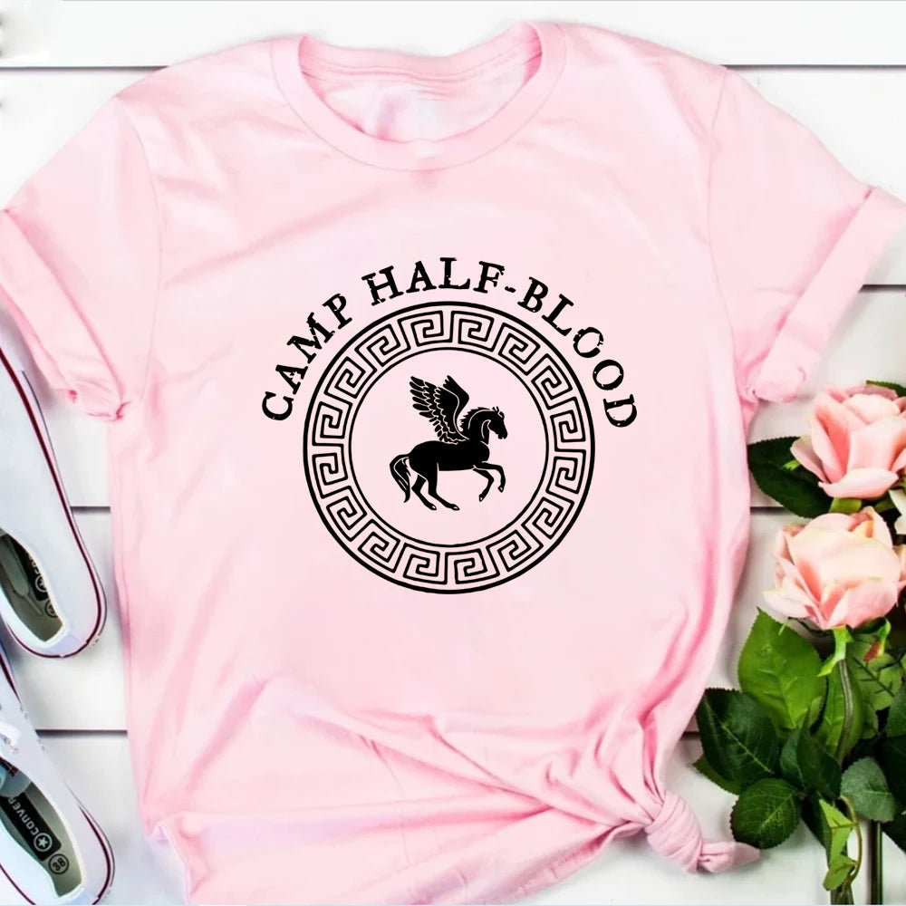 Camp Jupiter T-Shirt Camp Half-Blood Shirt Percy Jackson Shirtsc Unisex Graphic T Shirts Gothic Short Sleeves Tops Harajuku Top.