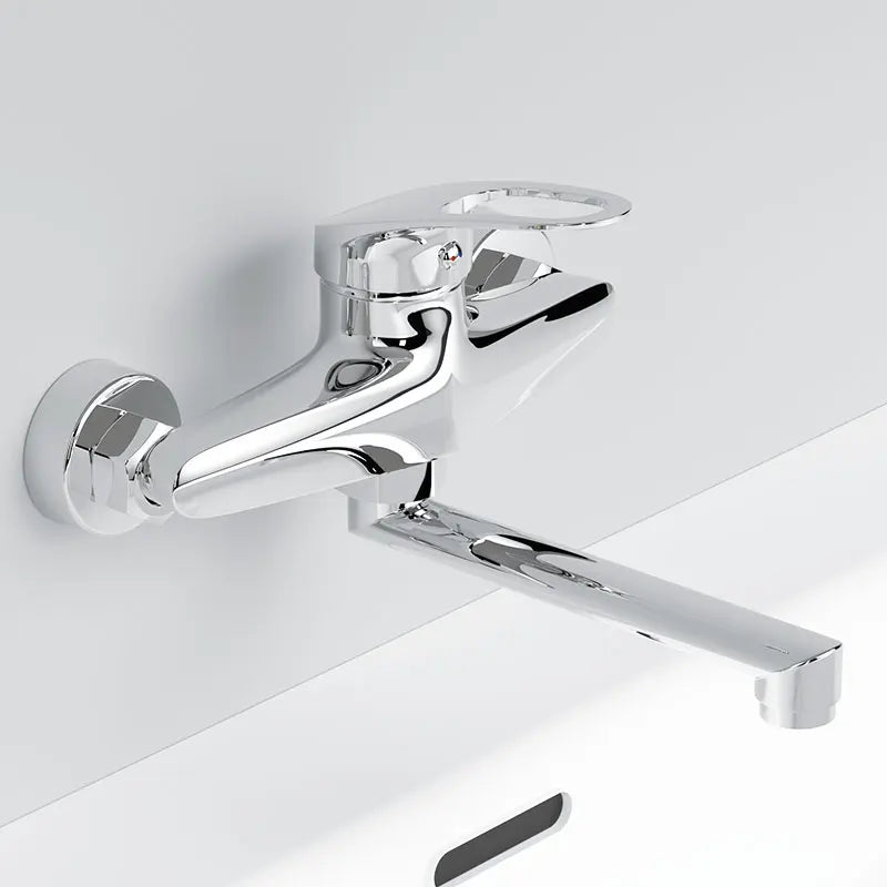 Kitchen Faucet Mixers Wall Mounted Single Handle Mixer Tap Sink Faucet Rotation Hot Cold Water Mixer Mop Pool Tap Basin Faucet