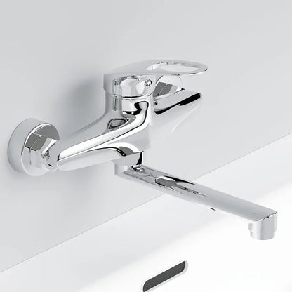 Kitchen Faucet Mixers Wall Mounted Single Handle Mixer Tap Sink Faucet Rotation Hot Cold Water Mixer Mop Pool Tap Basin Faucet