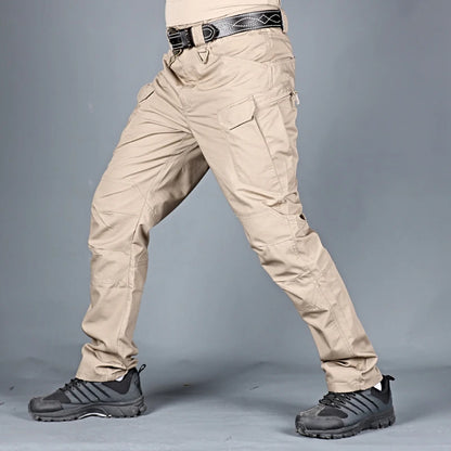 New Mens Tactical Pants Multiple Pocket Elasticity Military Urban Commuter Tacitcal Trousers Men Waterproof Cargo Pant 6XL