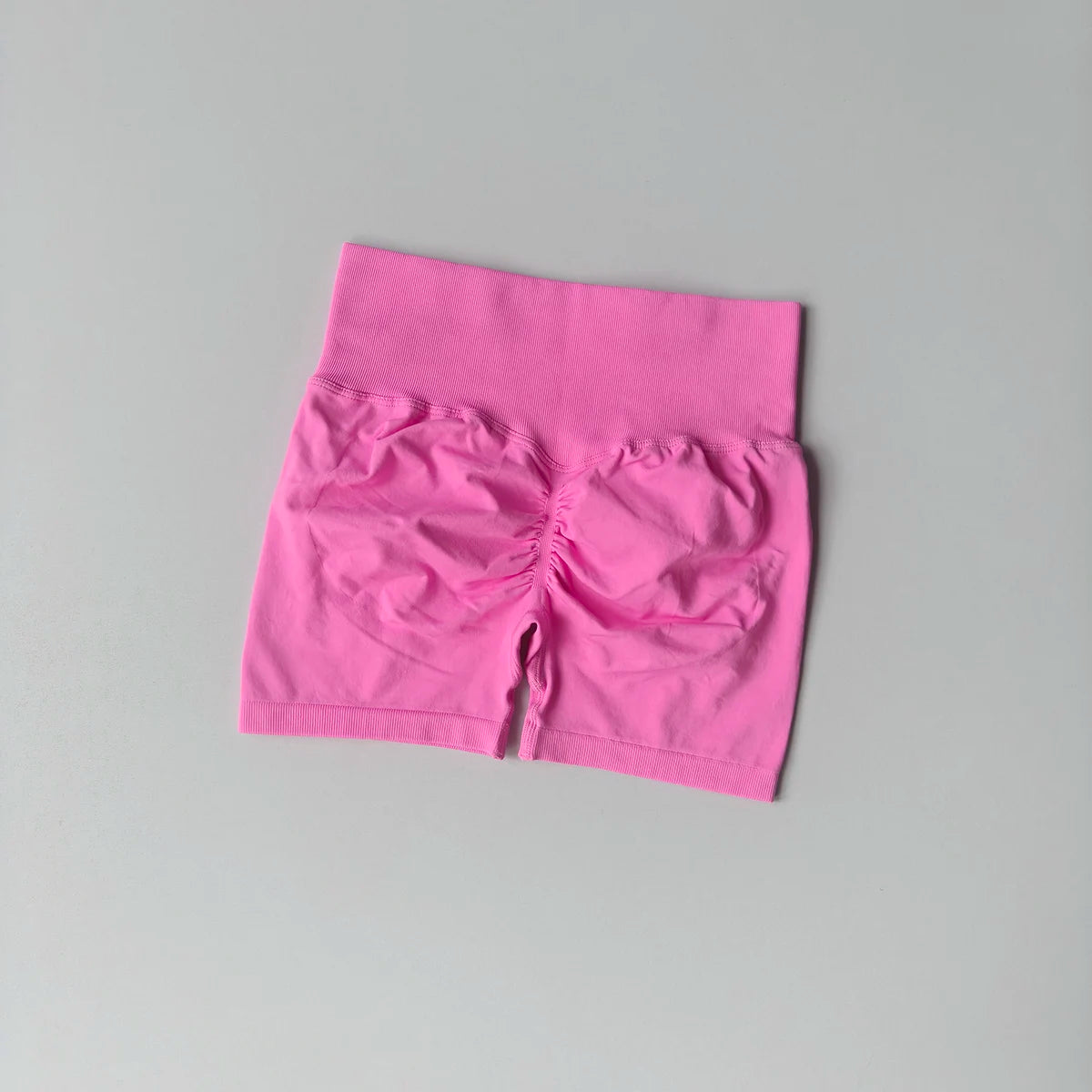 Summer High-Waist Women's Yoga Shorts Breathable Fitness Shorts Butt Lift Sports Running Cycling Push-Up Workout Gym Shorts