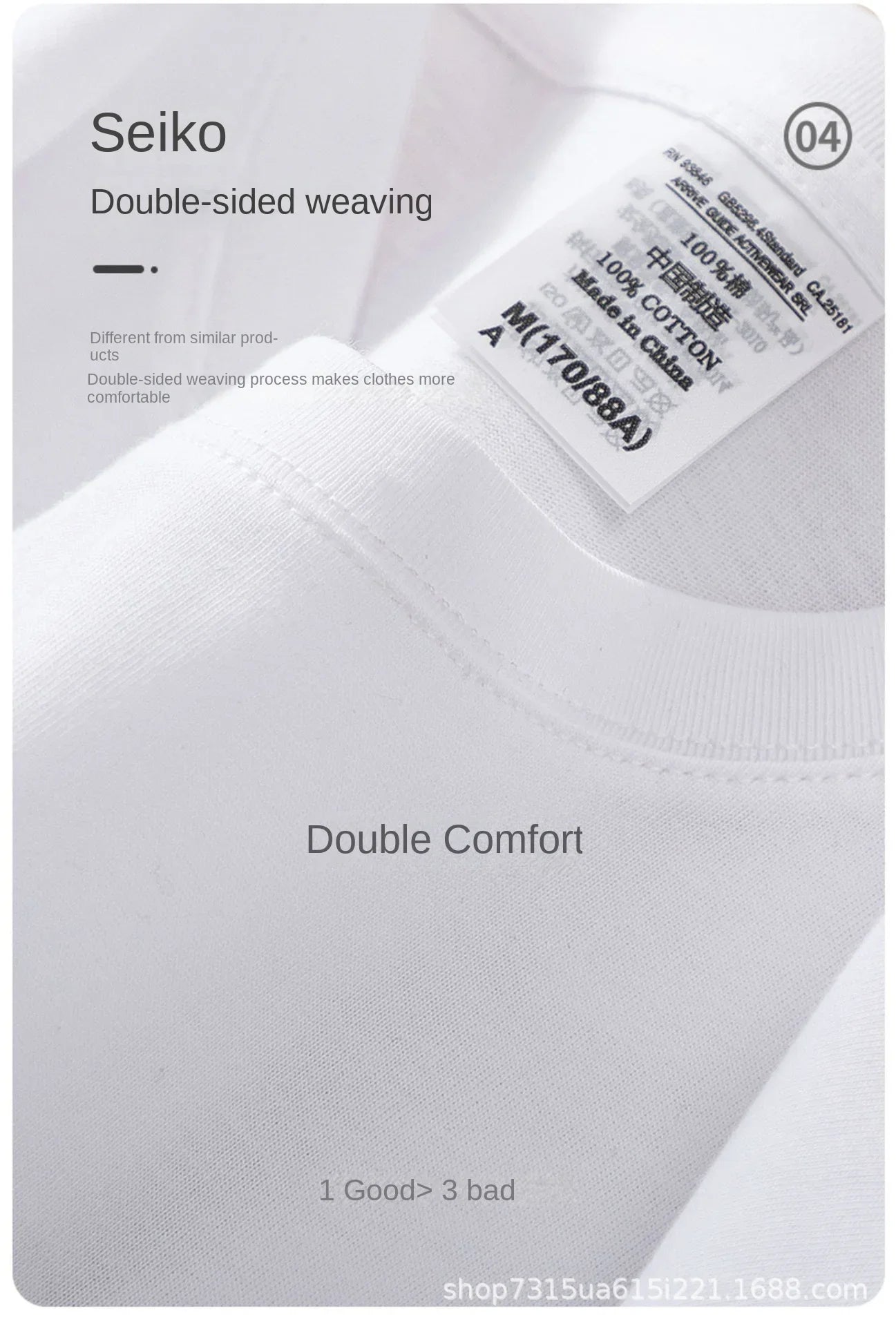 300g Cotton T Shirts Men Short Sleeved Heavyweight  Summer Round Neck Loose Breathable Shirt for Men Women Basic Tee.