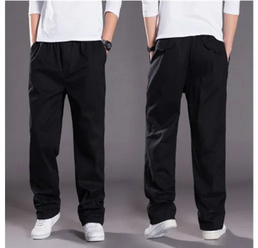 FGKKS 2024 Outdoor Casual Pants For Men Solid Color Large Pocket Breathable Pants High Quality Design Hot Casual Pants For Men.