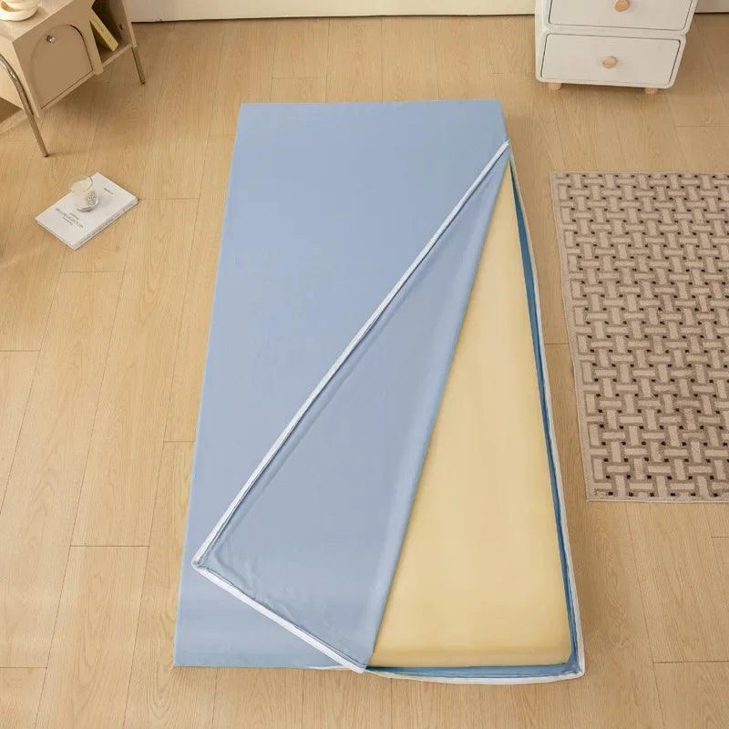 Pure cotton mattress cover upper and lower bunk student dormitory cotton mattress protective cover college mattress cover.