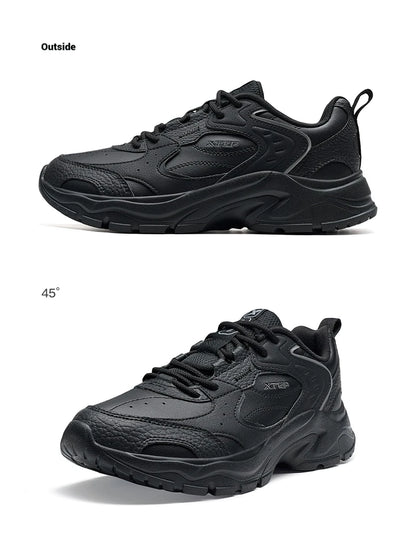 Xtep Women's Casual Shoes 2024 Winter Trendy Retro Durability Comfortable Sneakers Stability Sports Shoes 876418320008