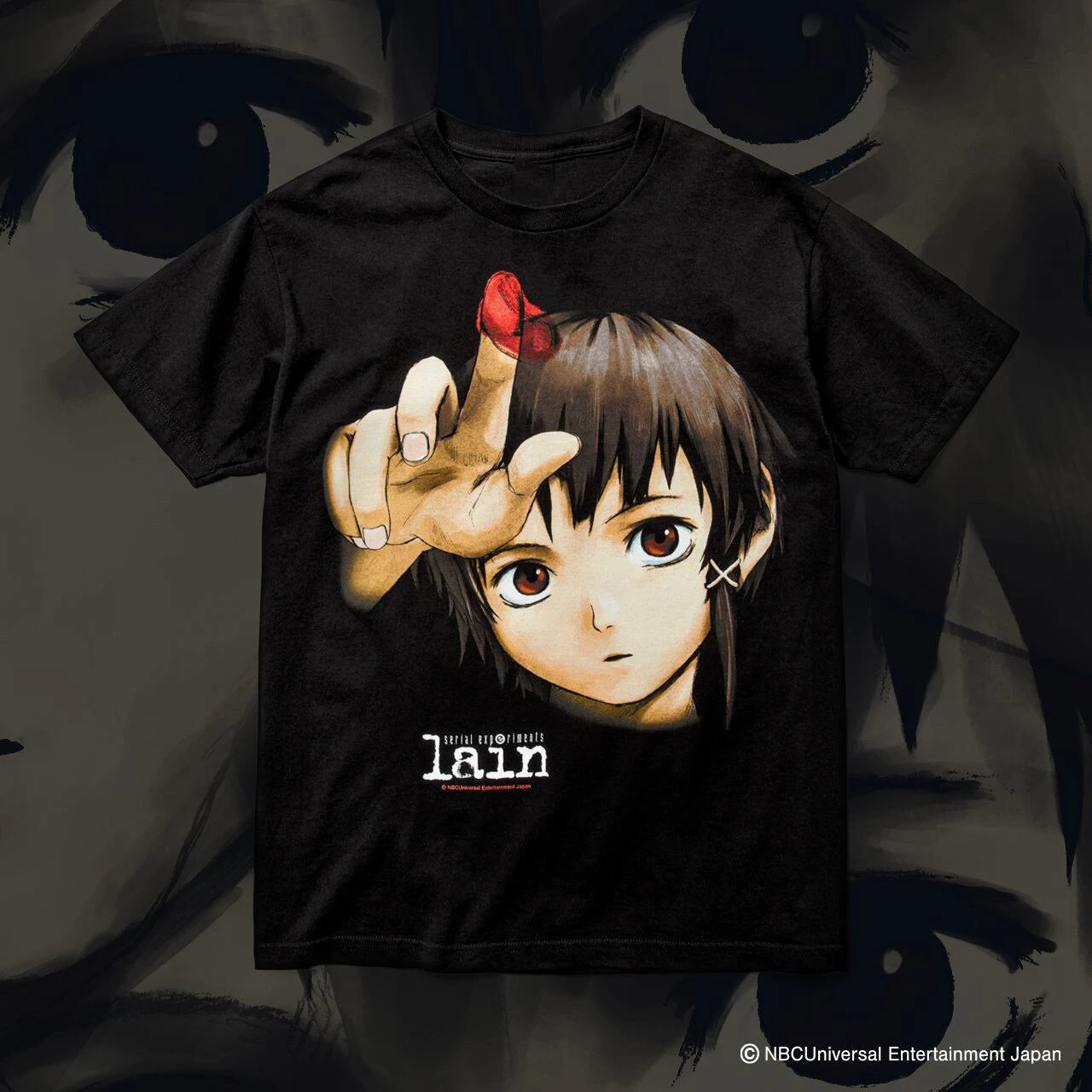 Classic Anime Serial Experiments Lain Print T-shirts Summer Men Oversized Y2k Casual Cotton T-shirts Street Hip Hop Male Clothes.
