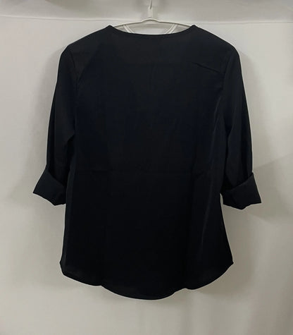 2024 Quality HotSale Plus Size Deep V Neck Women Blouse Chiffon Cool Loose Shirt Fashion Casual Ladies Tops Sexy Zipper Pullover.
