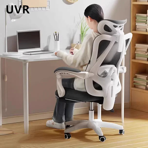 UVR Gaming Computer Stuhl Mesh Atmungsaktive Personal Stuhl Ergonomisches Design Armlehne Stuhl Sitzen Bequem THome Bürostuhl Möbel