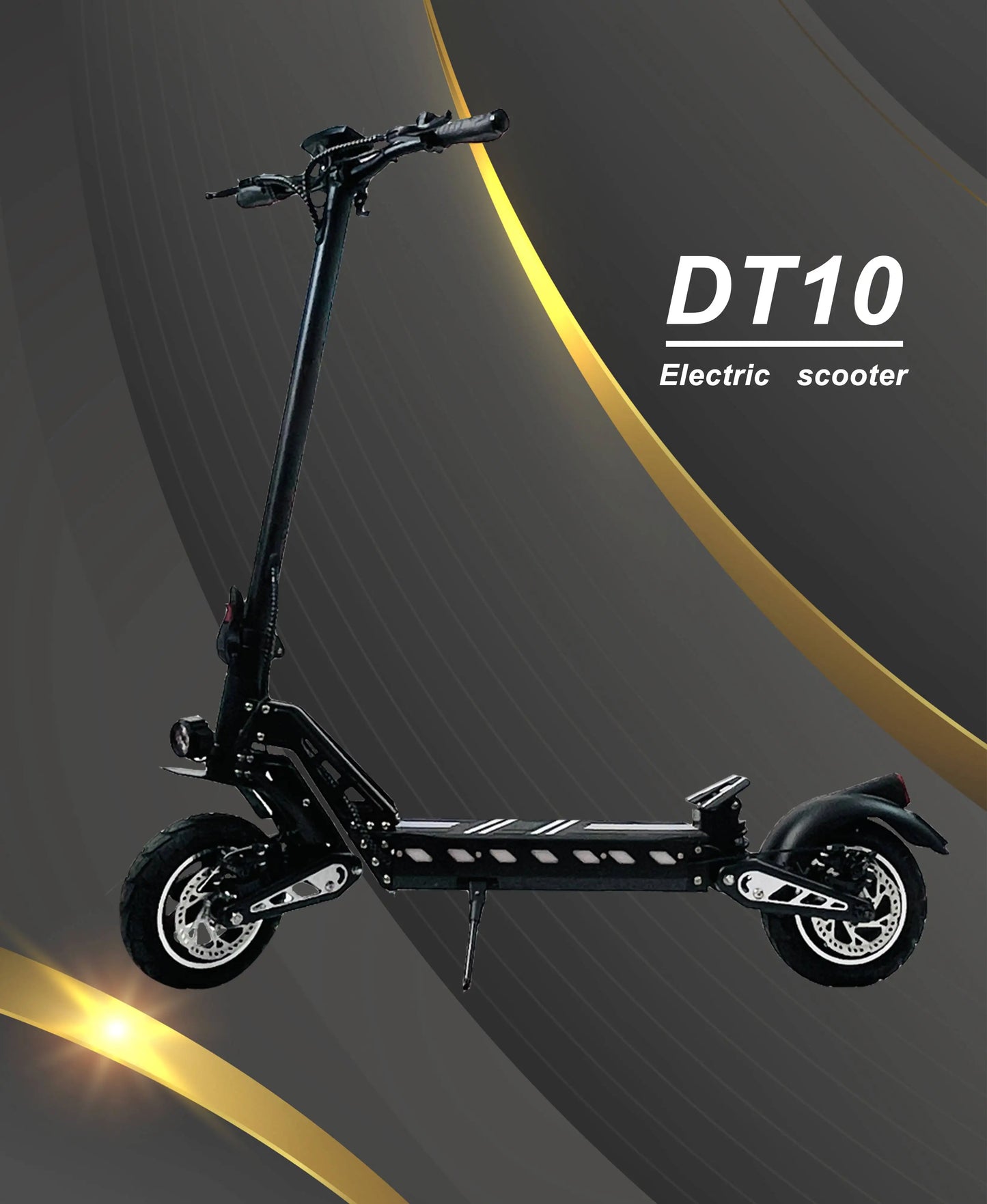 DriveTron DT10 Foldable Adult Electric Scooter, E-Scooter, 50km/h Electric Kick Scooter, 1000W Skateboards, 48V 15.6Ah Kickboard.