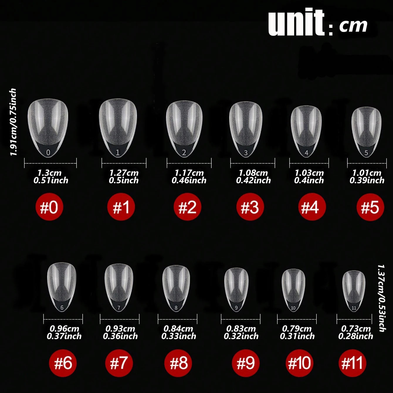 120PCS- Semi-frosted short almond clear fake nails, whitening nail art set with removable fake nails for festivals, parties, dat.