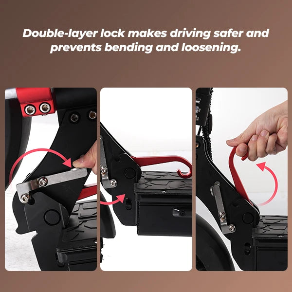 ISCOOTER IX5S Electric Scooter for Adults 1000W Motor E-Scooter 48V15AH Battery 11 Inch Off Road Tire Electric Off Road Scooter