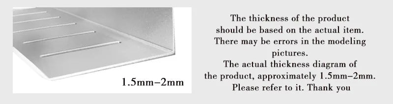 Badezimmerregal aus Aluminium, Badezimmerregal, WC-Lagerregal, WC- und Küchenregal, zum Aufhängen an der Wand, stanzfreies Regal