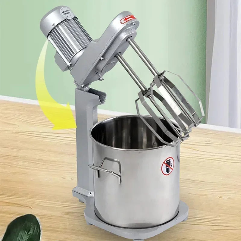 Hot Sale JD-15 Electric Food Mixer Cake Dough Bread Mixer Kitchen Stand Food Mixer Stainless Steel Bowl Cream Egg Whisk Blender.