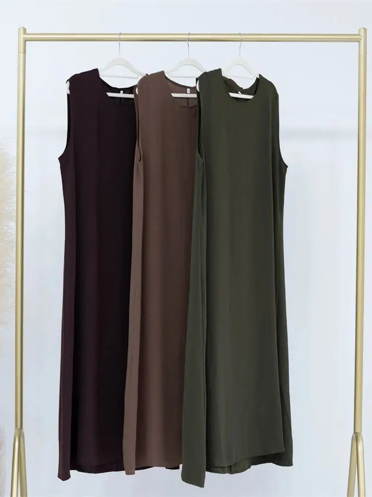 Ramadan Black White Dubai Prayer Clothes Women Turkey Islam Muslim Modest Jersey Under Abaya Dress Kebaya Robe Femme Musulmane.