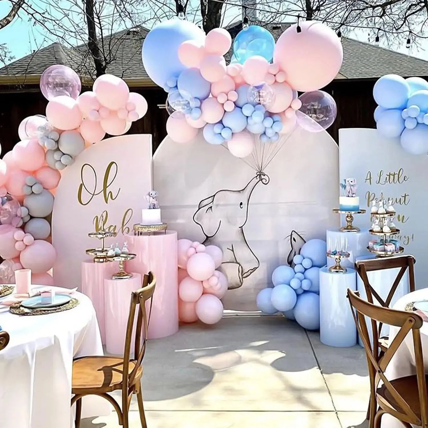 Pastell rosa Luftballons in verschiedenen Größen 18 12 10 5 Zoll für hellrosa Luftballons zum Geburtstag Valentinstag Hochzeits feier Dekoration.