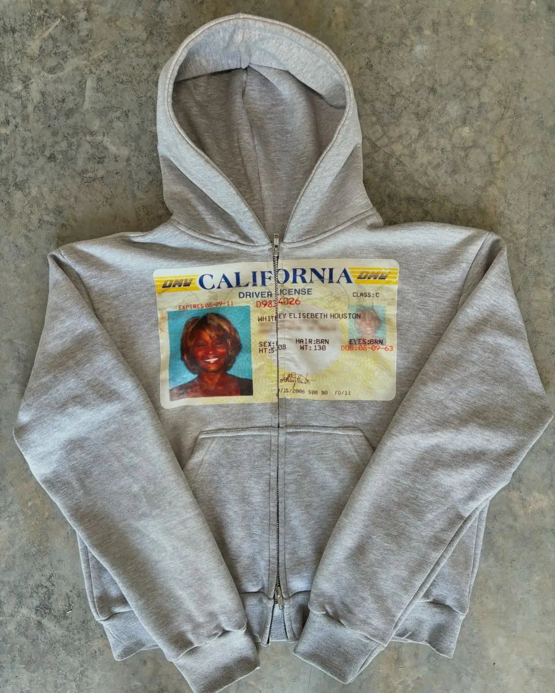 Autumn and winter new minimalist design color collision pattern women hooded sweatshirt Harajuku Y2k loose zipper sweatshirt.