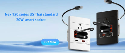 EU Universal 20W USB C Smart Steckdose Panel mit Dual Typ-C Schnellladeanschlüssen Steckdose, Handy-Lade-Typ-C-Buchse.