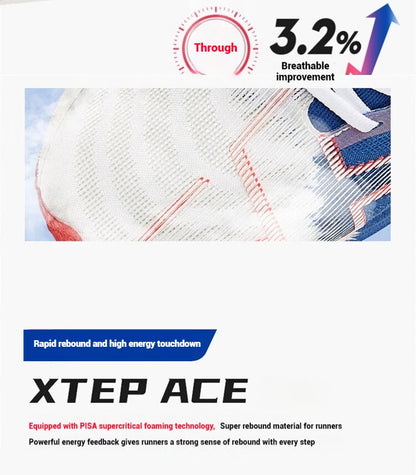 Xtep 160X 5.0 Running Shoes  Professional Marathon PB Carbon Plate Sport Shoe Non-Slip Wear-Resistant Sneakers 977119110004.