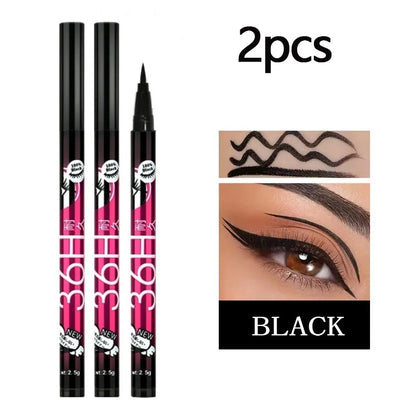 Make Up Ultimate Black Liquid Eyeliner Long-lasting Waterproof 36H Ultra Fine Eye Liner Pen High quality Cosmetic Beauty Tools.