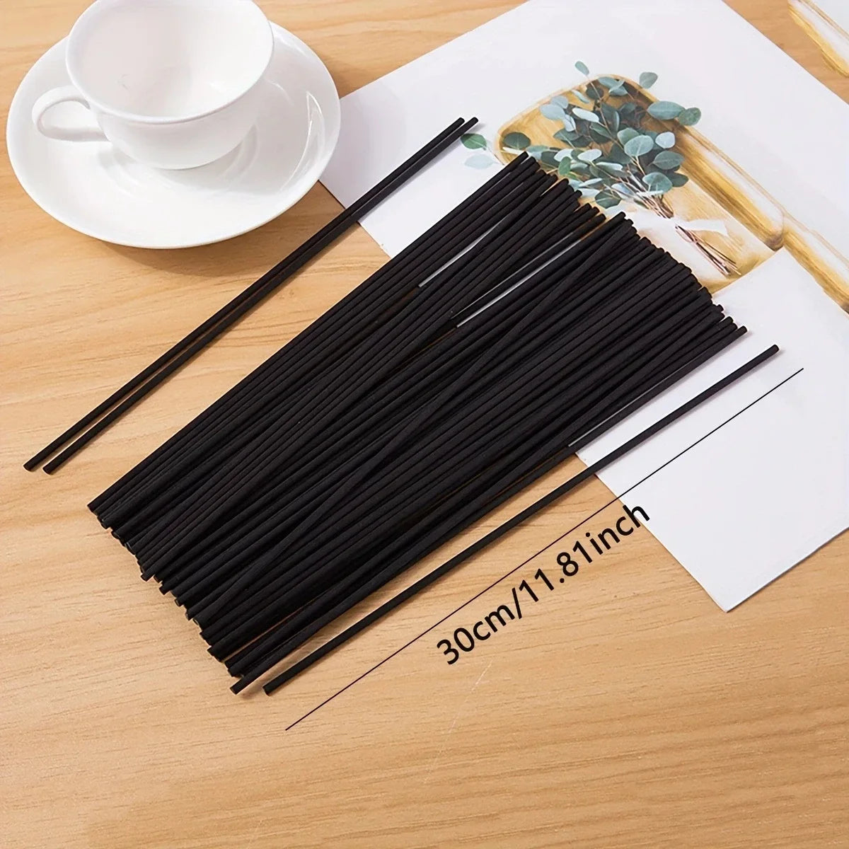 50/100/200pcs-scented toilet water volatile stick summer home decorated with simulated dried rattan volatile perfume stick.